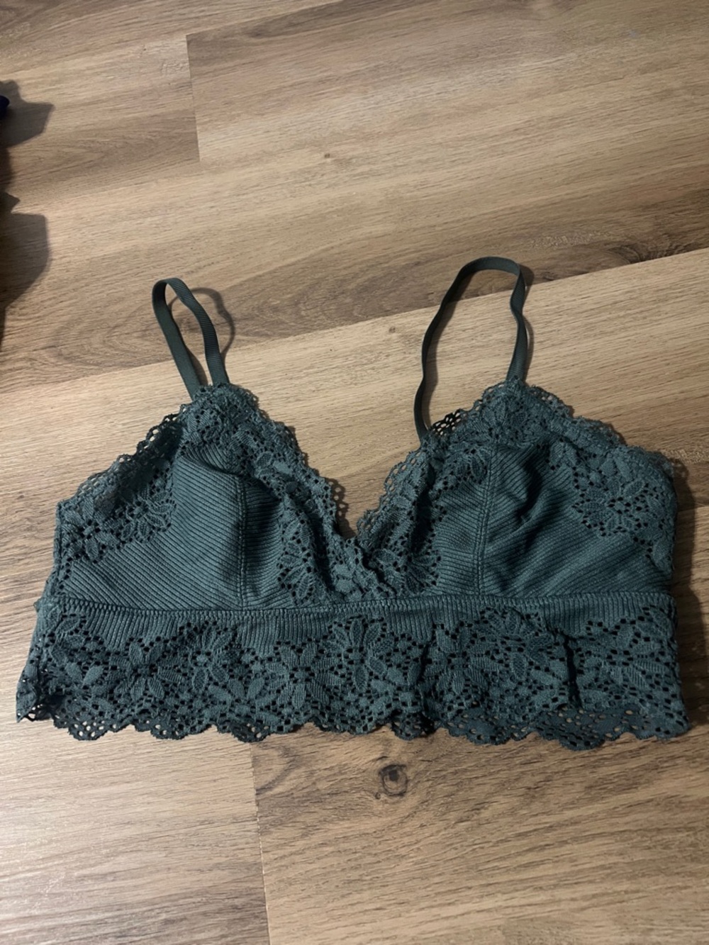Aerie green bralette